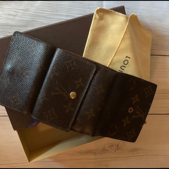 💯 %AUTHENTIC LUIS VUITTON MONOGRAM ELIZE WALLET - Picture 6 of 10
